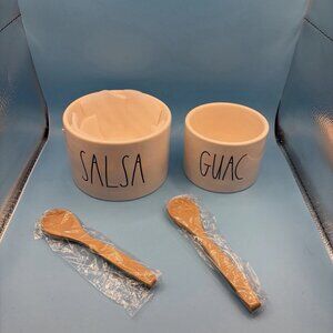(NWT) Rae Dunn salsa and guac bowl set
